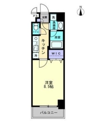 アルファレガロ南中央町の物件間取画像